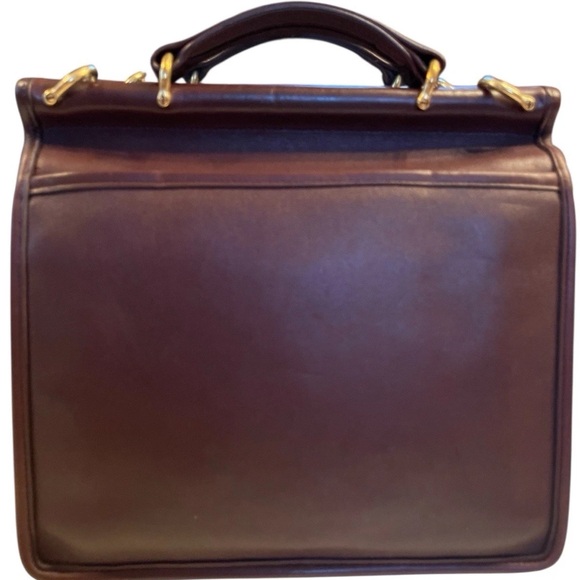 Vintage Coach Willis 9927 Mahogany Leather Bag RESTORED PRISTINE NO FLAWS ✨ ✨✨ - Picture 8 of 16